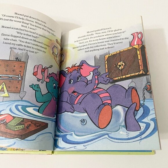 Vintage 1984 Wuzzles Eleroos Big Surprise Hasbro Book - Picture 11 of 16